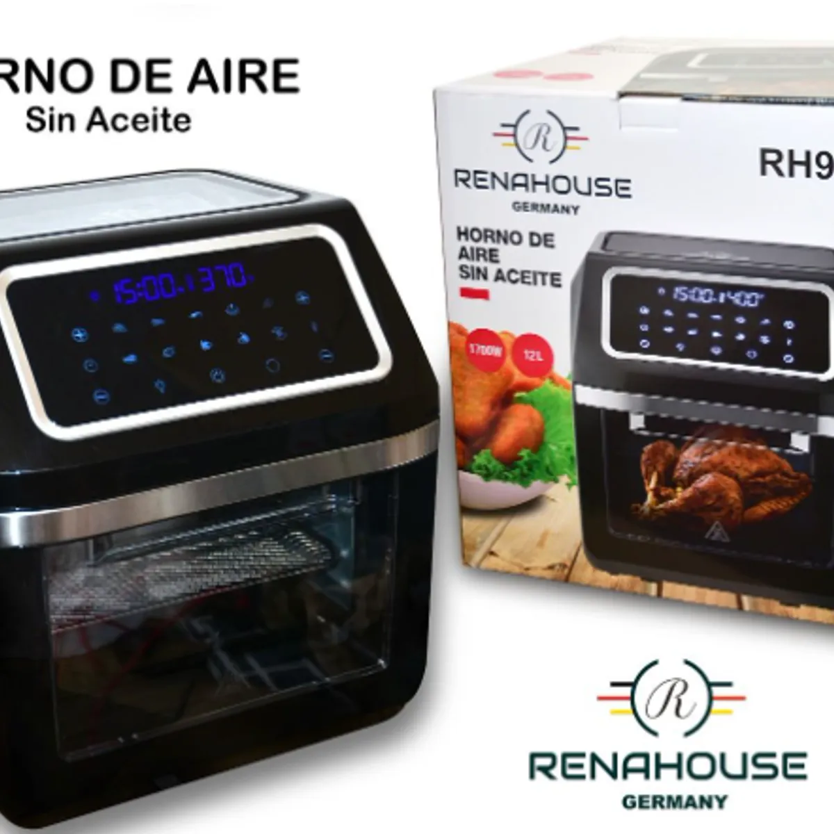 GENERICO - Horno Freidor RENAHOUSE 12 LTS