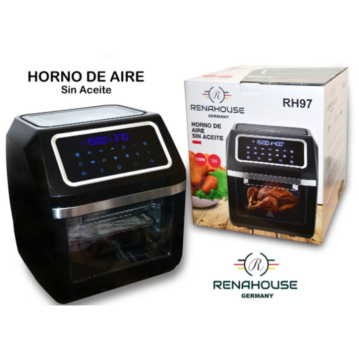 GENERICO - Horno Freidor RENAHOUSE 12 LTS