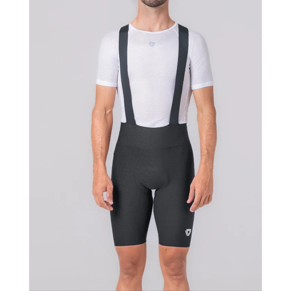 GW - Pantaloneta con cargaderas Weft Negro GW