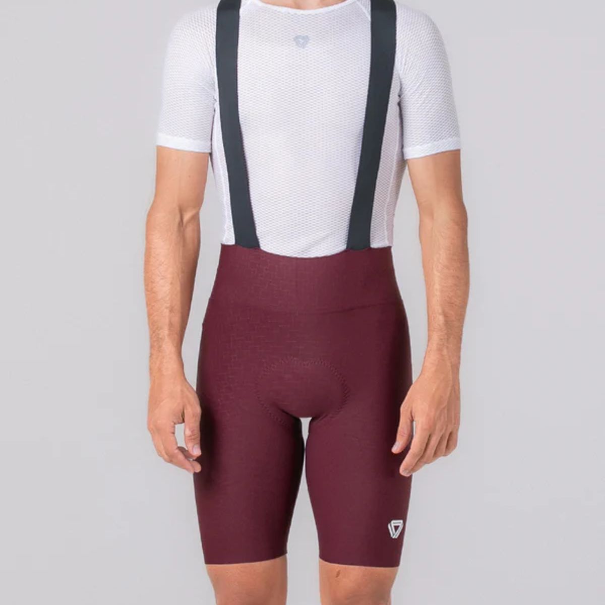 GW - Pantaloneta con cargaderas Weft Vinotinto