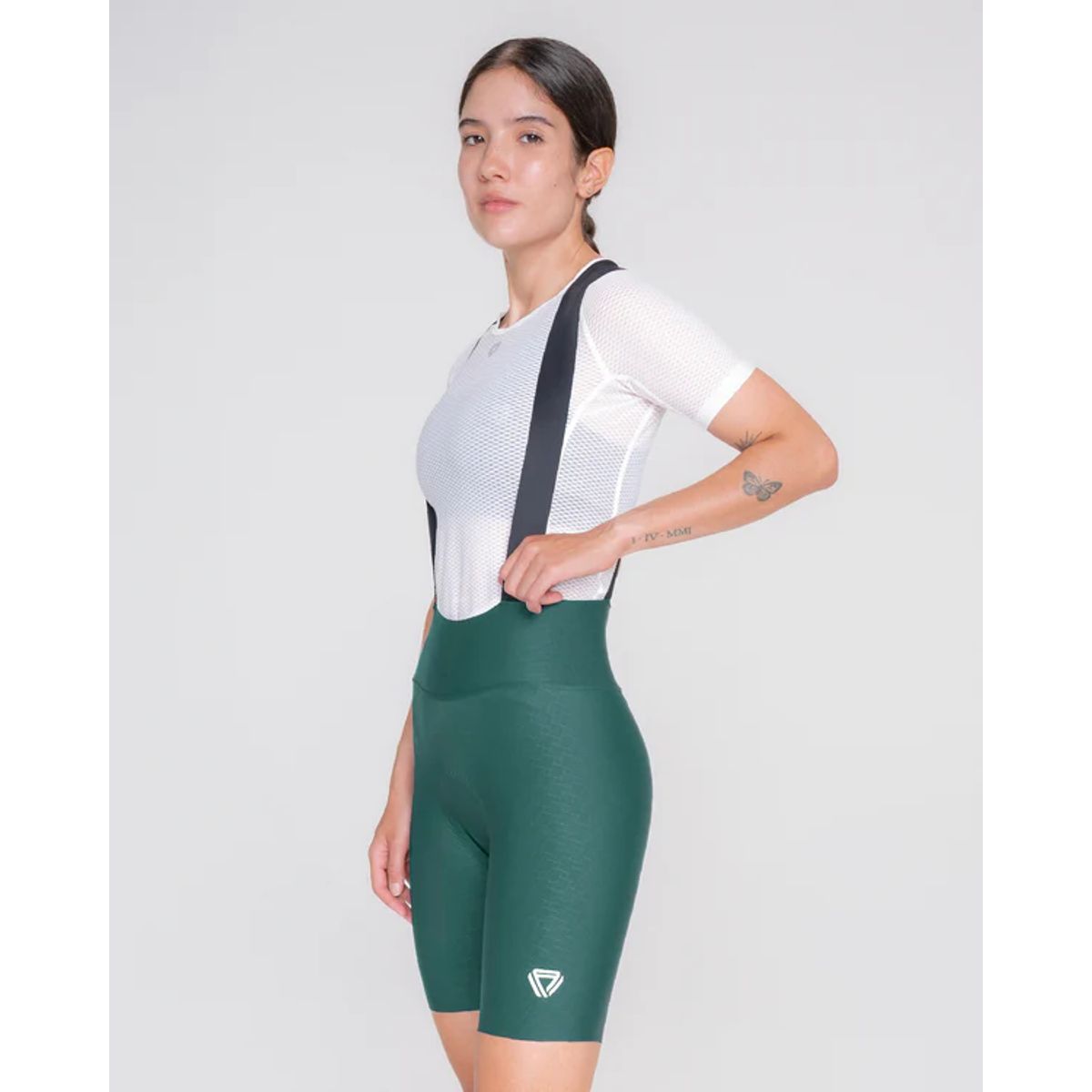 GW - Pantaloneta con cargaderas Weft Verde