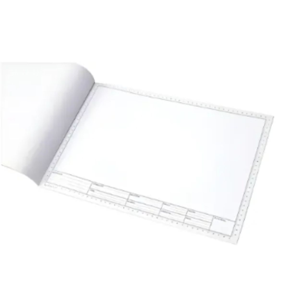 GENERICO - Block Dibujo Técnico Din A4 Con Formato X 20 Hojas Papel