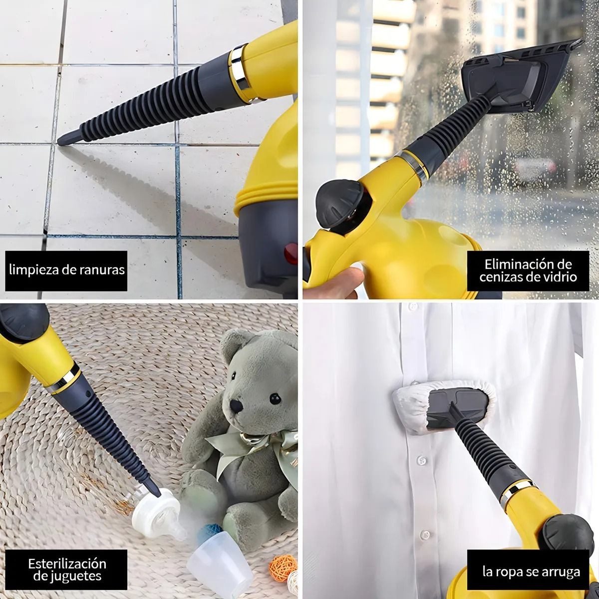 GENERICO - Limpiadora a vapor para muebles cocina y baños