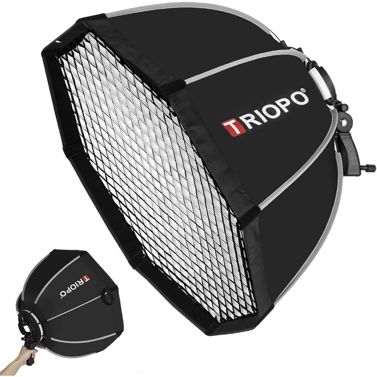 GENERICO - Softbox Triopo KX90 Armado Rápido con Grid