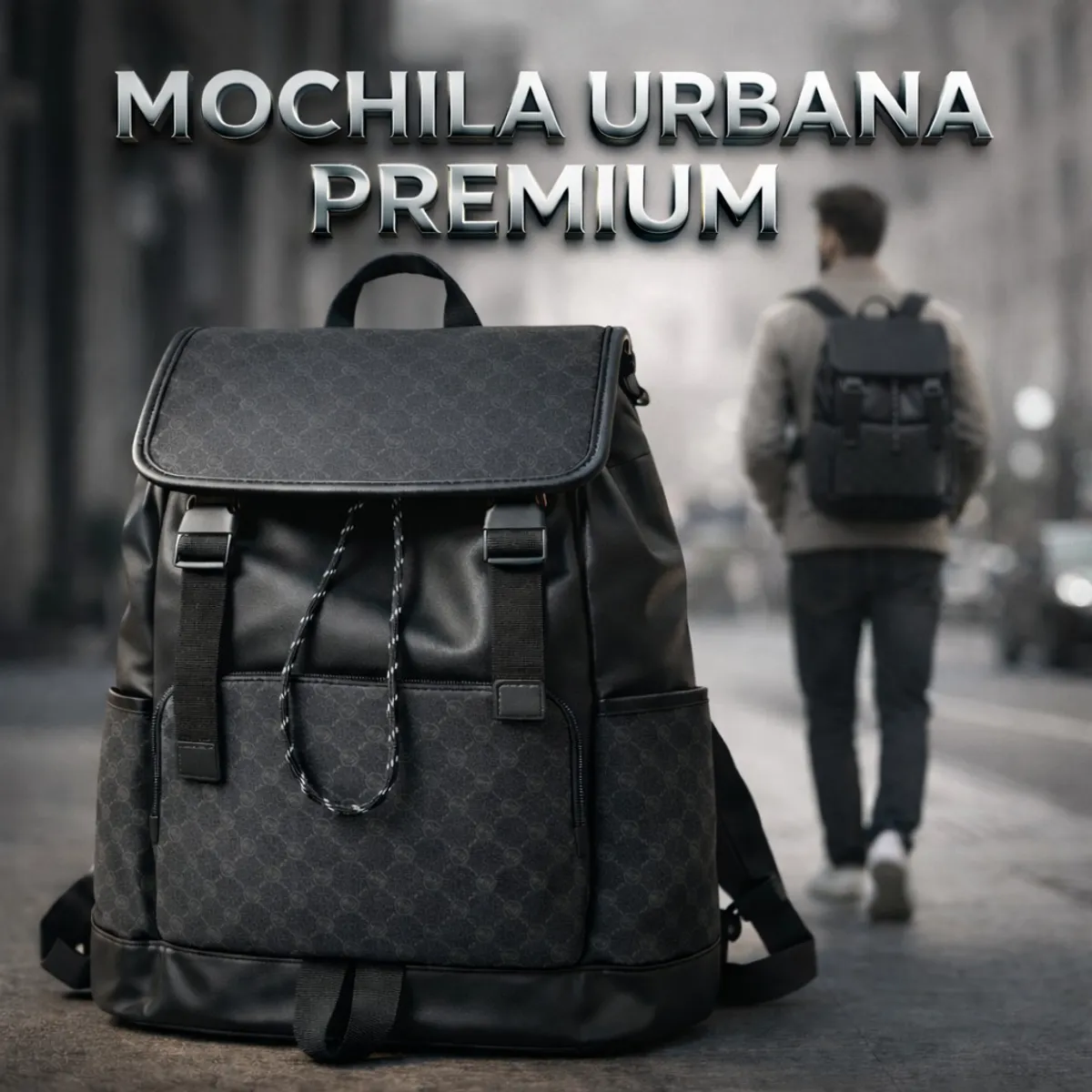 BOLSOS Y ACCESORIOS MB - Bolso Para Estudio o Trabajo En Cuero Con Espacio Para Portatil