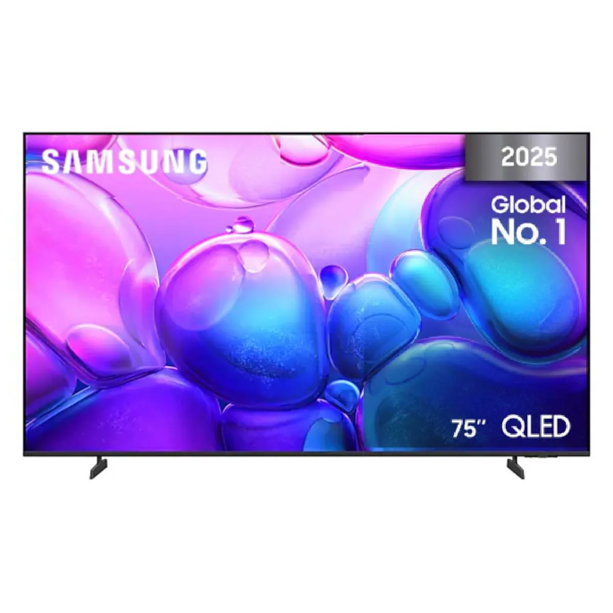 SAMSUNG - Televisor Samsung 75 pulgadas QLED 4K Smart TV QN75Q6FAAKXZL
