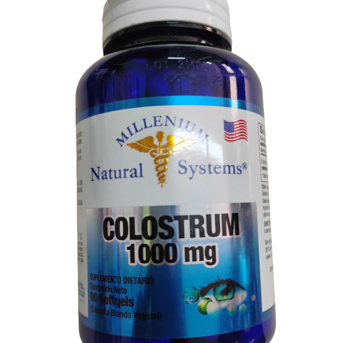 NATURAL SYSTEM - Colostrum - Calostro bovino 1000mg x90