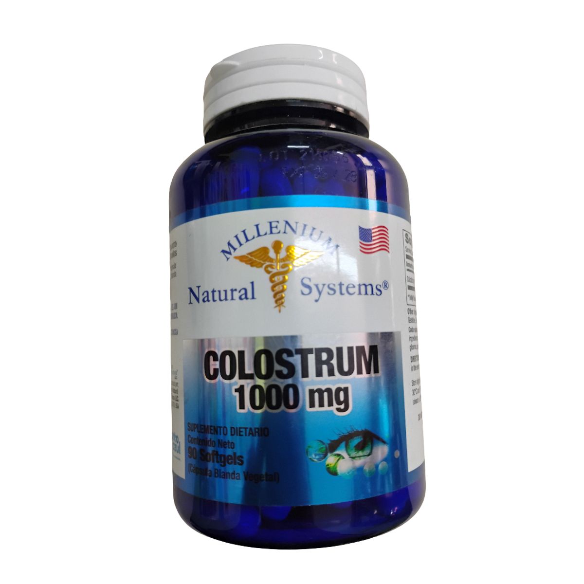 NATURAL SYSTEM - Colostrum - Calostro bovino 1000mg x90