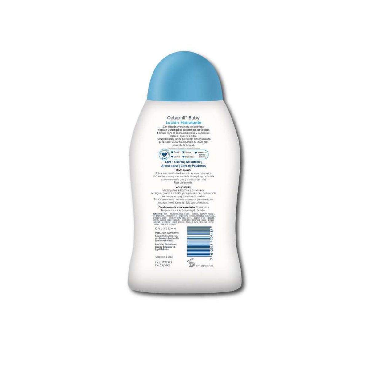 CETAPHIL - CETAPHIL Baby Loción Hidratante x300ml para Piel Sensible