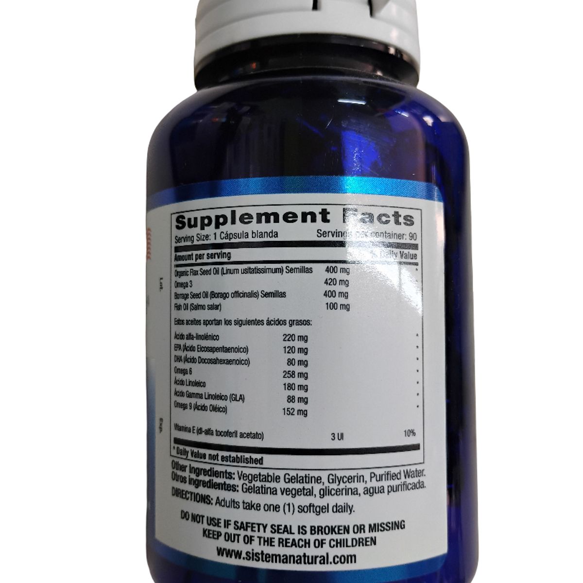 NATURAL SYSTEM - Omega 3 6 9 x90 system