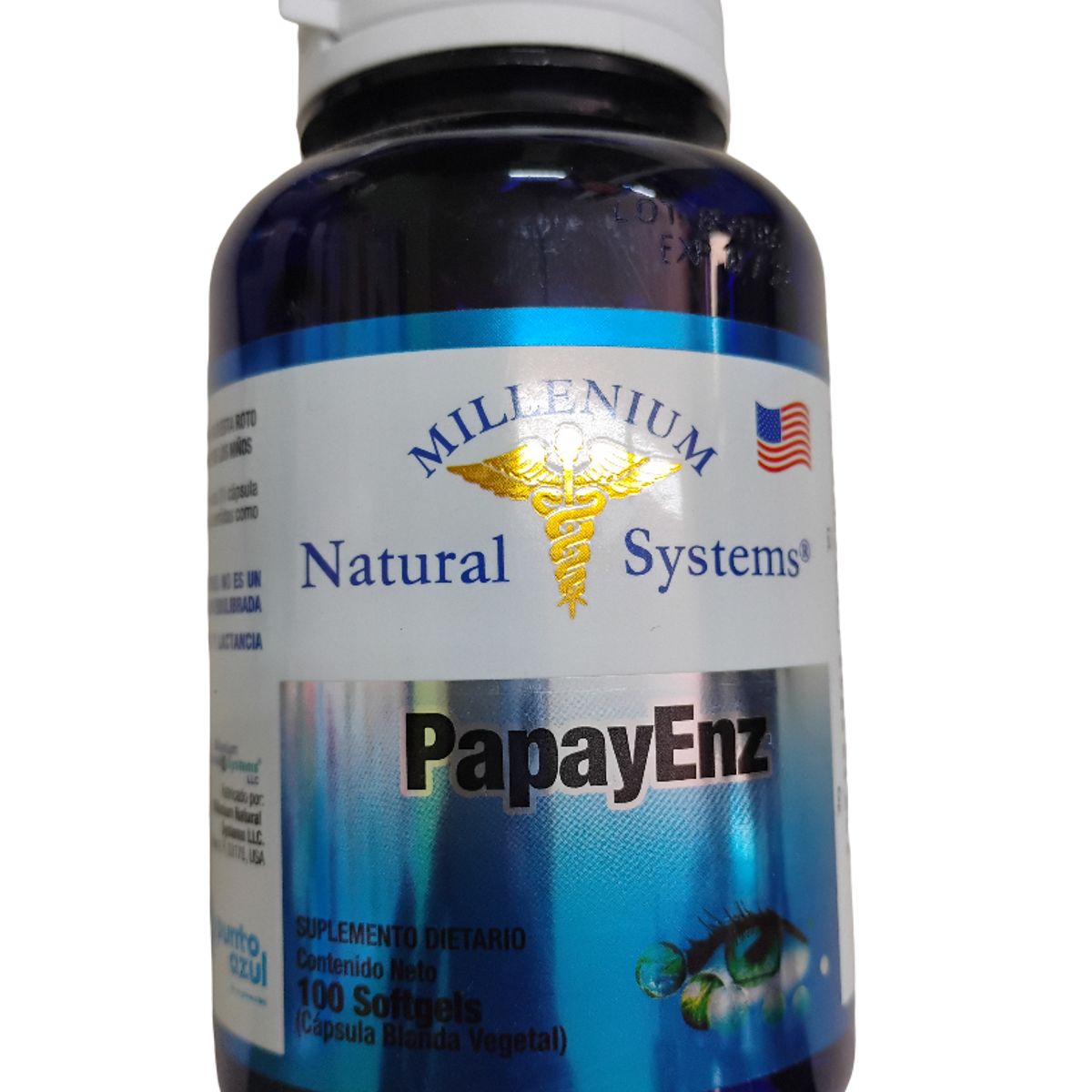 NATURAL SYSTEM - Papayenz - Enzimas digestivas x100