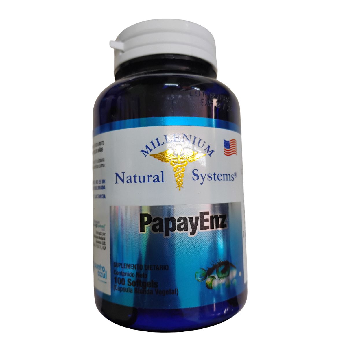NATURAL SYSTEM - Papayenz - Enzimas digestivas x100