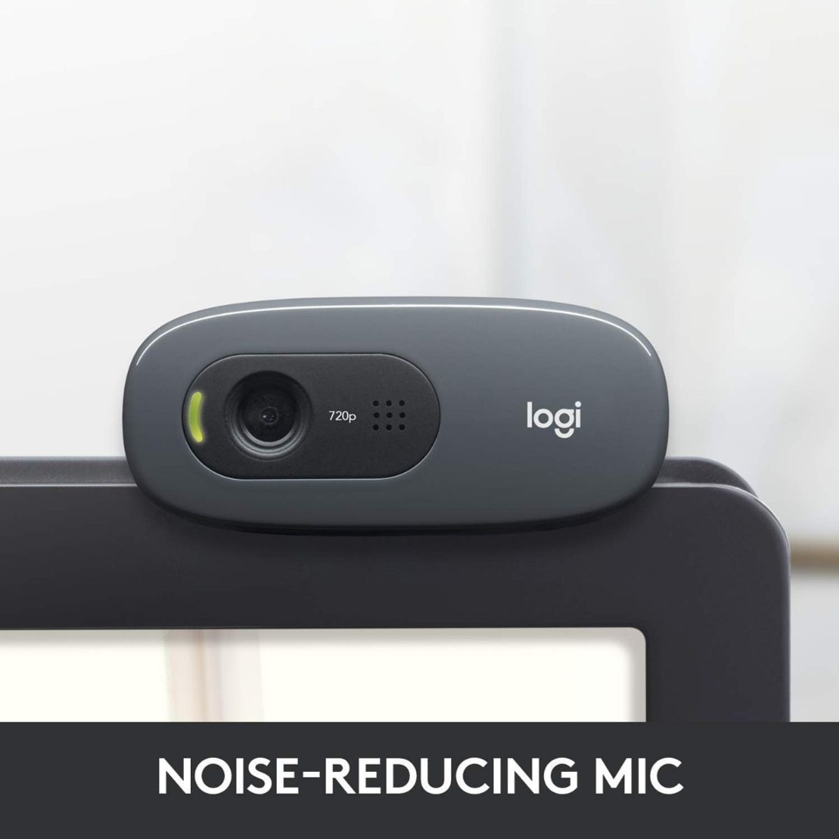 LOGITECH - Webcam Logitech C270 HD 720p Full HD Grabación Profesional