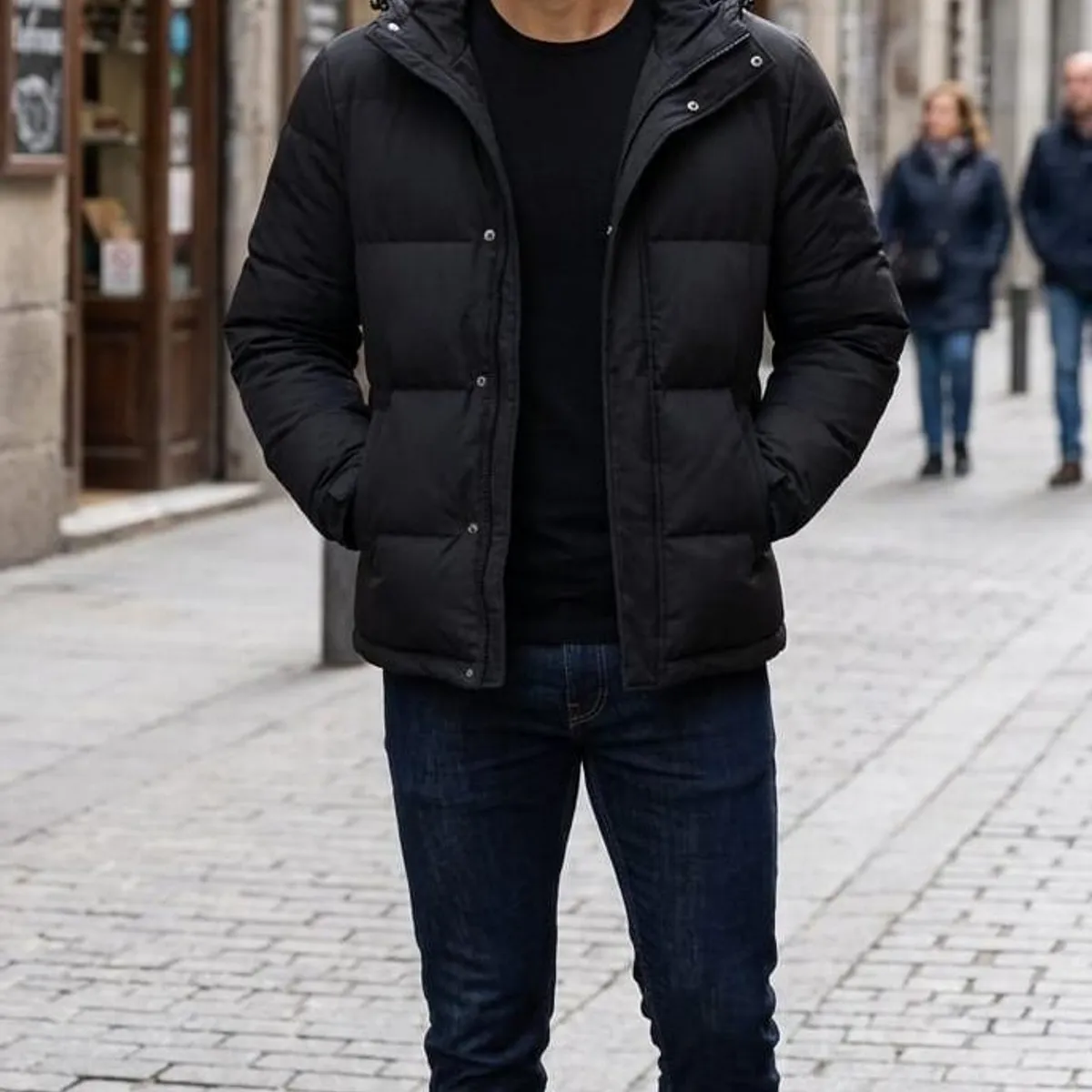 URBANISTA - CHAQUETA PARA HOIMBRE COLOR NEGRO