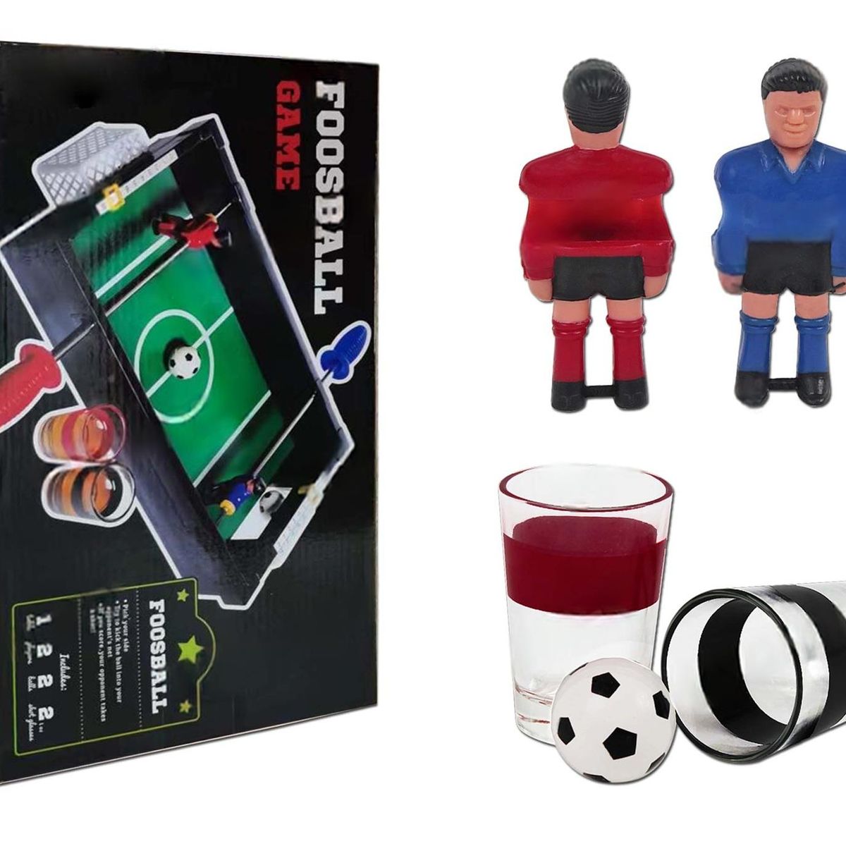 DEPORTES CBM - JUEGO DE MESA FUTBOLITO DE LICOR SHOTS