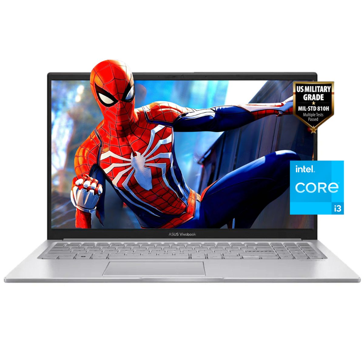 ASUS - PORTATIL ASUS VIVOBOOK 15 X1504VA  - INTEL CORE i3 - 1315U - 8GB RAM - 512GB SSD / 15.6” FHD - Plata