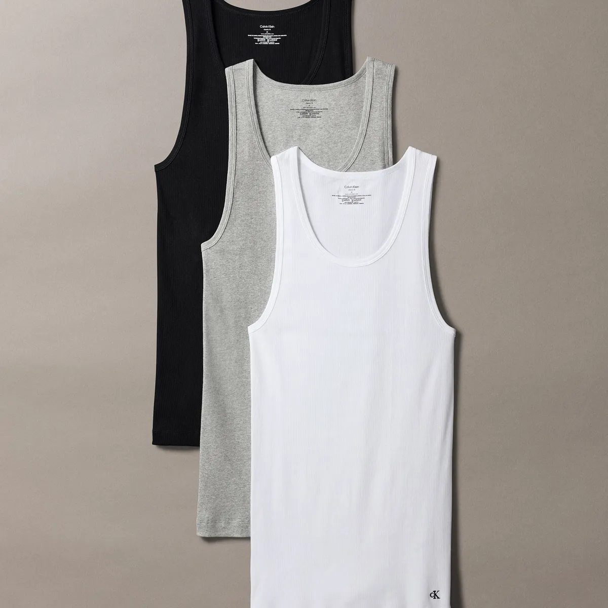 CALVIN KLEIN - Pack multicolor de 3 camisetas de tirantes - Cotton Classics Calvin Klein