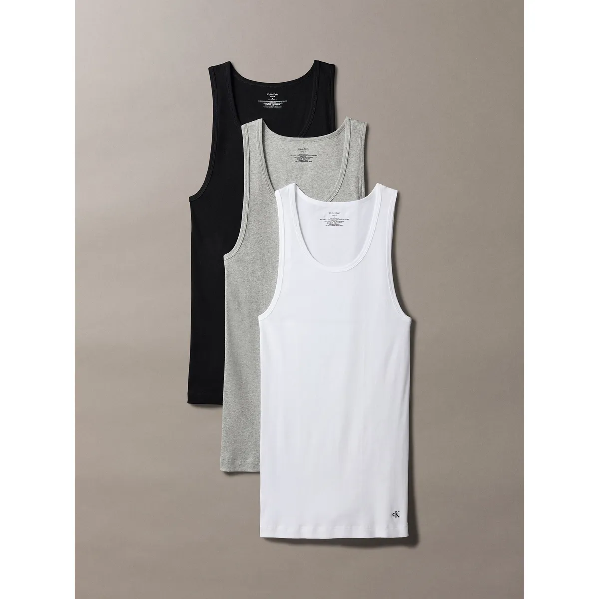 CALVIN KLEIN - Pack multicolor de 3 camisetas de tirantes - Cotton Classics Calvin Klein