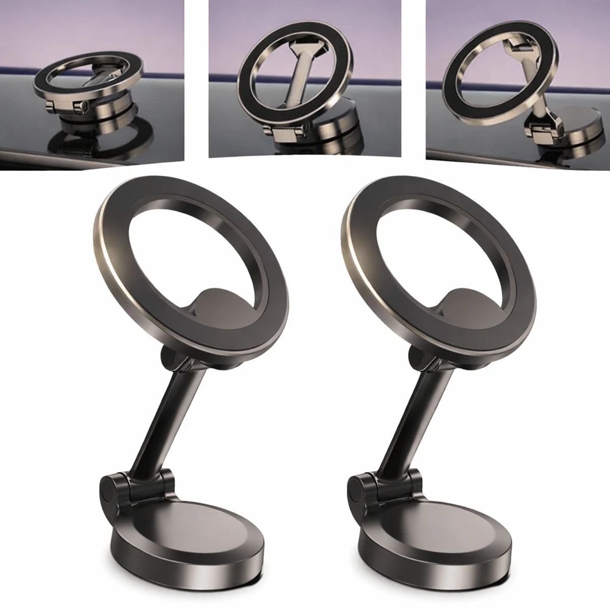 GENERICO - Soporte Magnético Plegable para Celular
