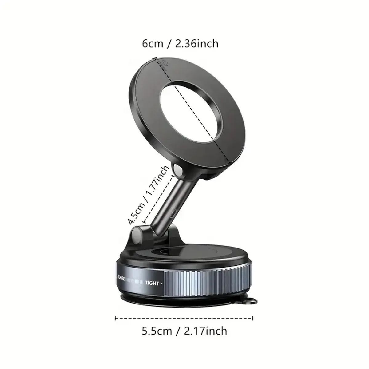 GENERICO - Soporte Magnético Plegable para Celular