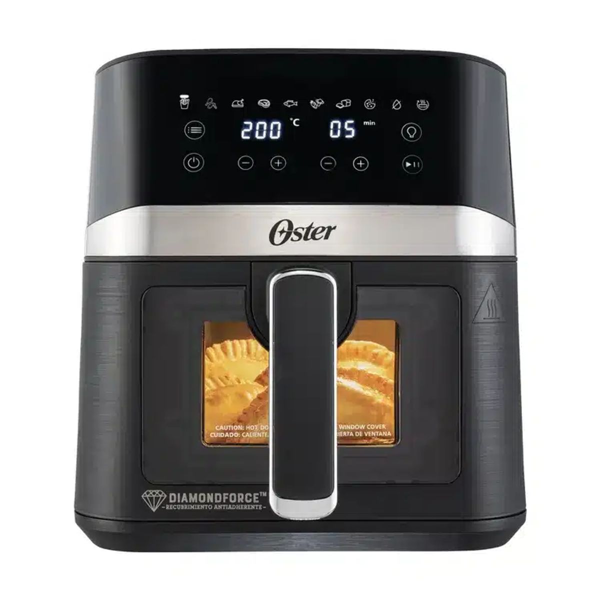 OSTER - Freidora de aire OSTER 4 Litros Digital DiamondForce Negra