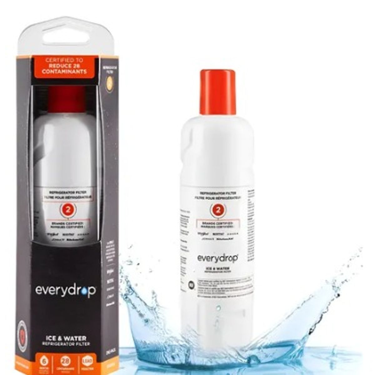 WHIRLPOOL - filtro de agua 2 para neveras Whirlpool