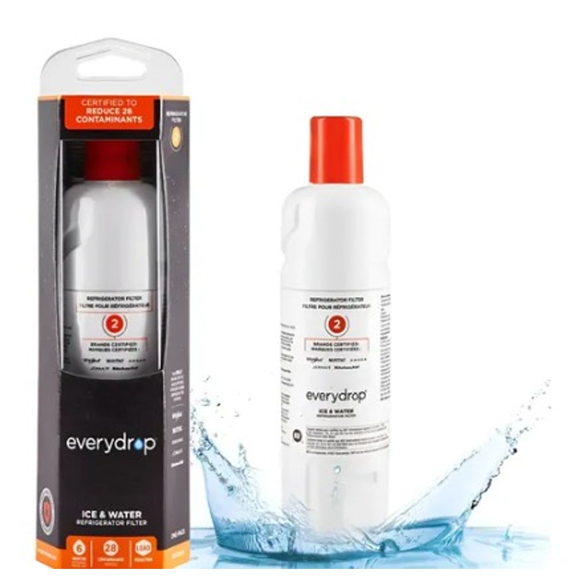 WHIRLPOOL - filtro de agua 2 para neveras Whirlpool