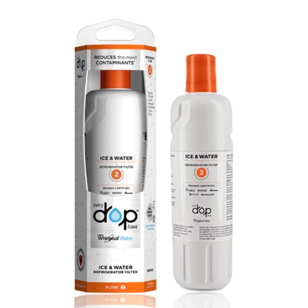 WHIRLPOOL - filtro de agua 2 para neveras Whirlpool