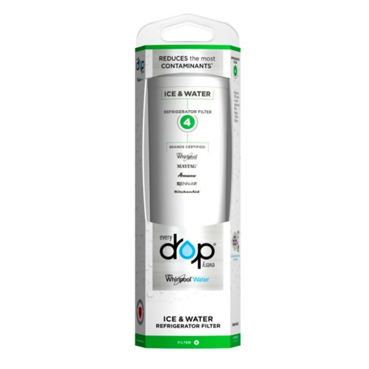 WHIRLPOOL - filtro de agua 4 para neveras Whirlpool