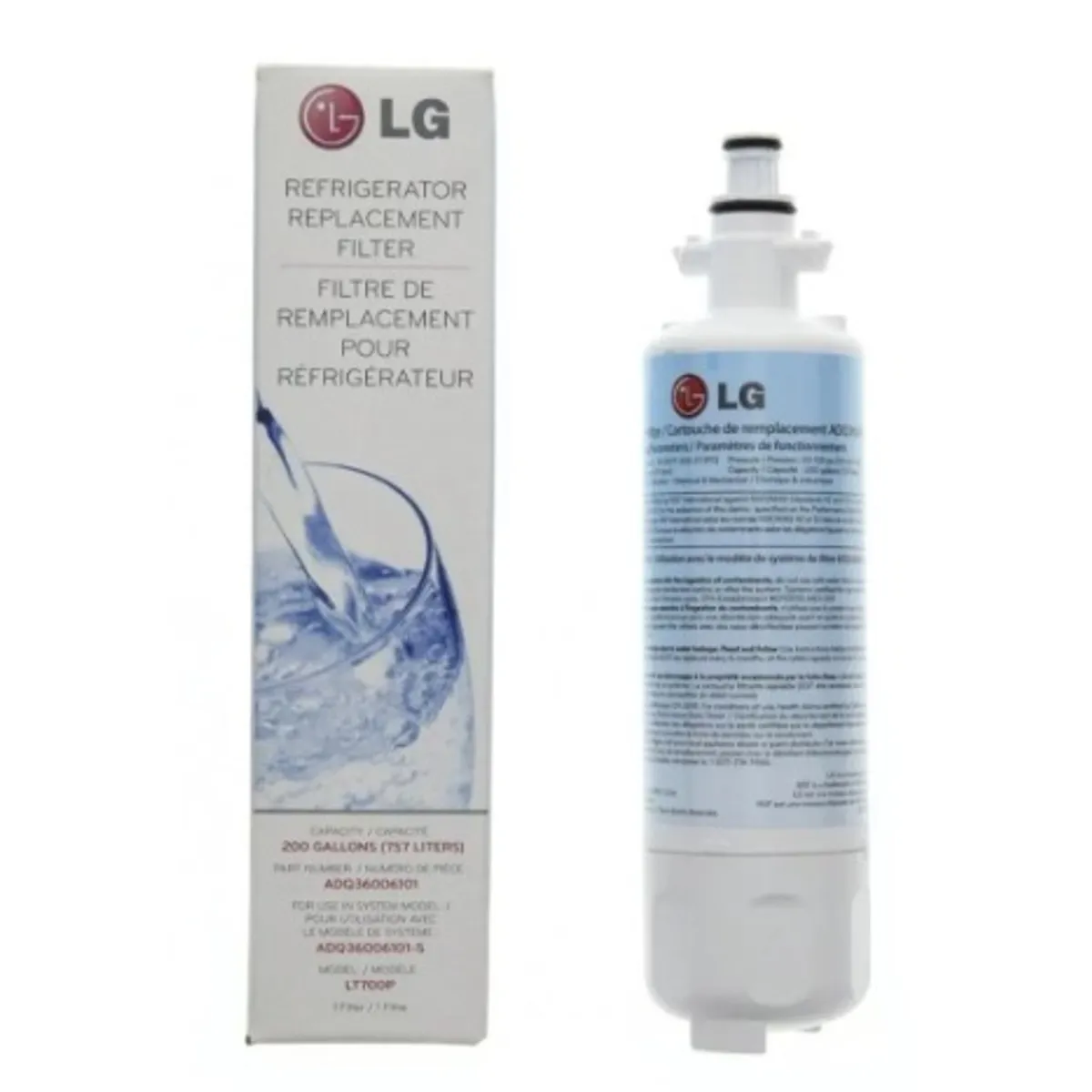 LG - filtro lg nevera lt700