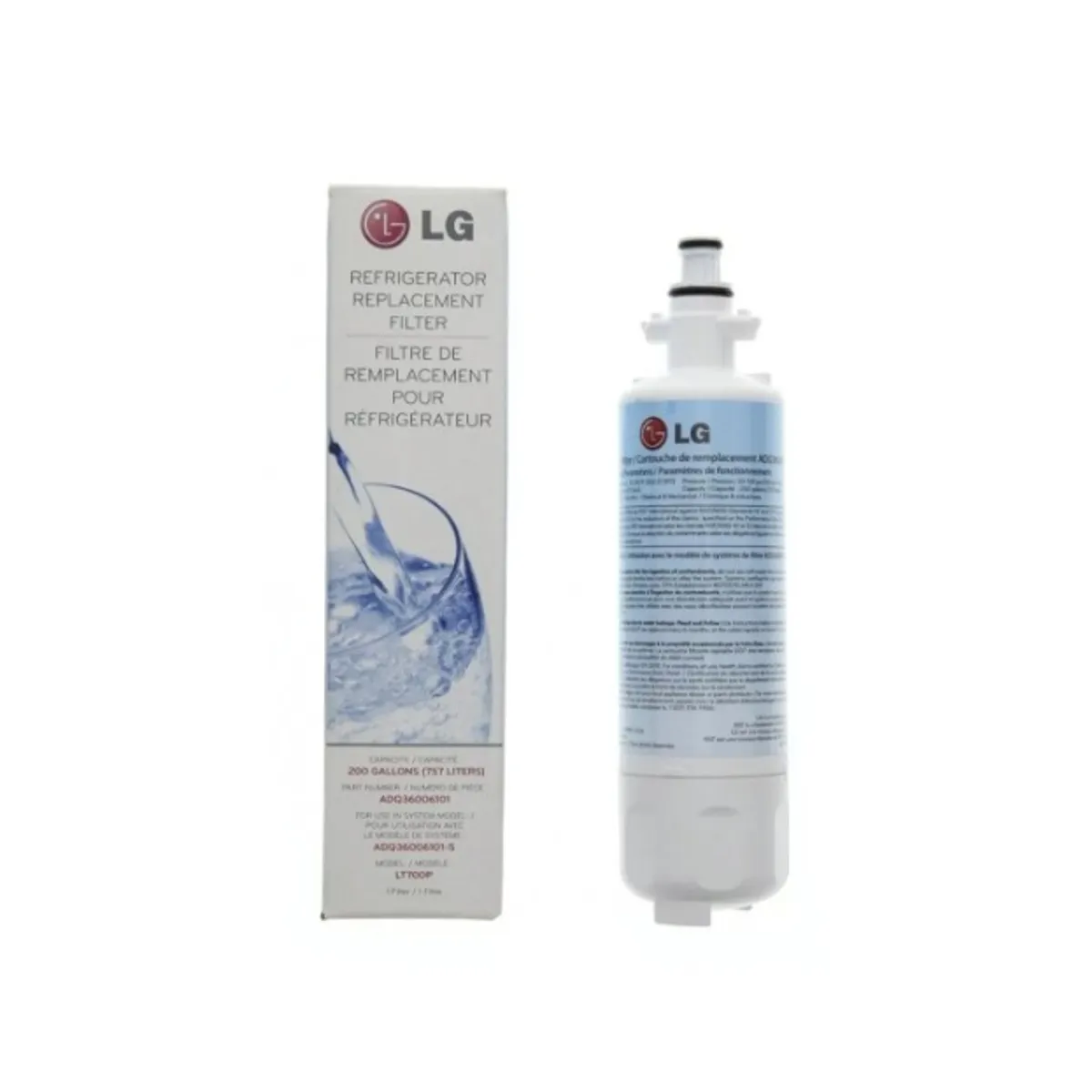 LG - filtro lg nevera lt700