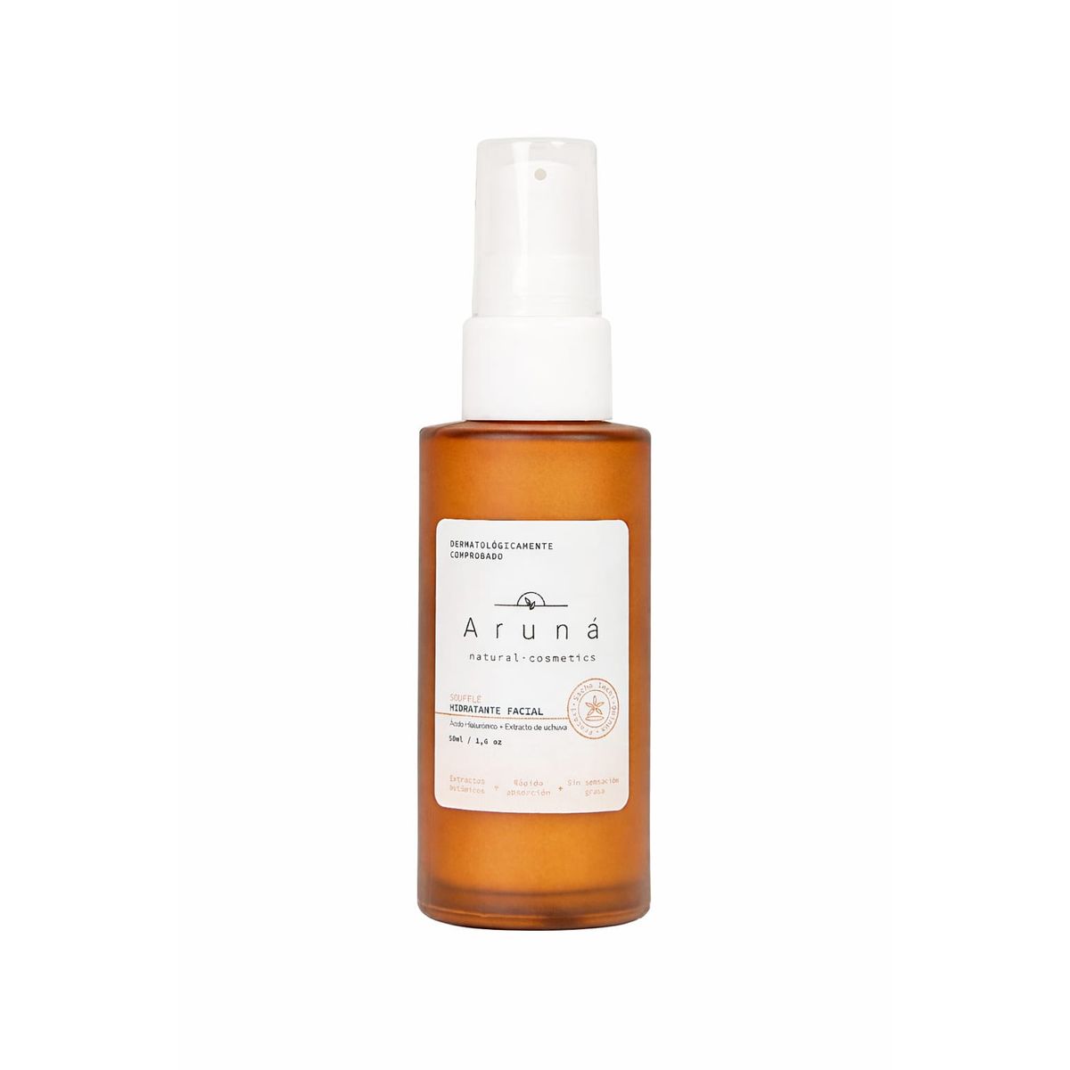ARUNA - Soufflé facial hidratante  ácido hialurónico.+ extracto uchuva