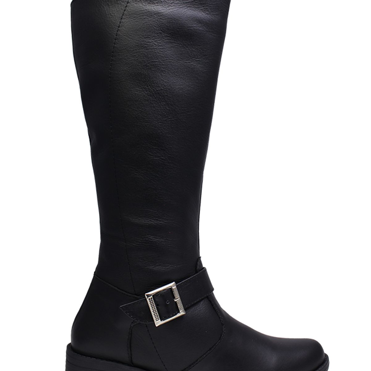 GENERICO - Bota Para Dama En Cuero Con Cremallera