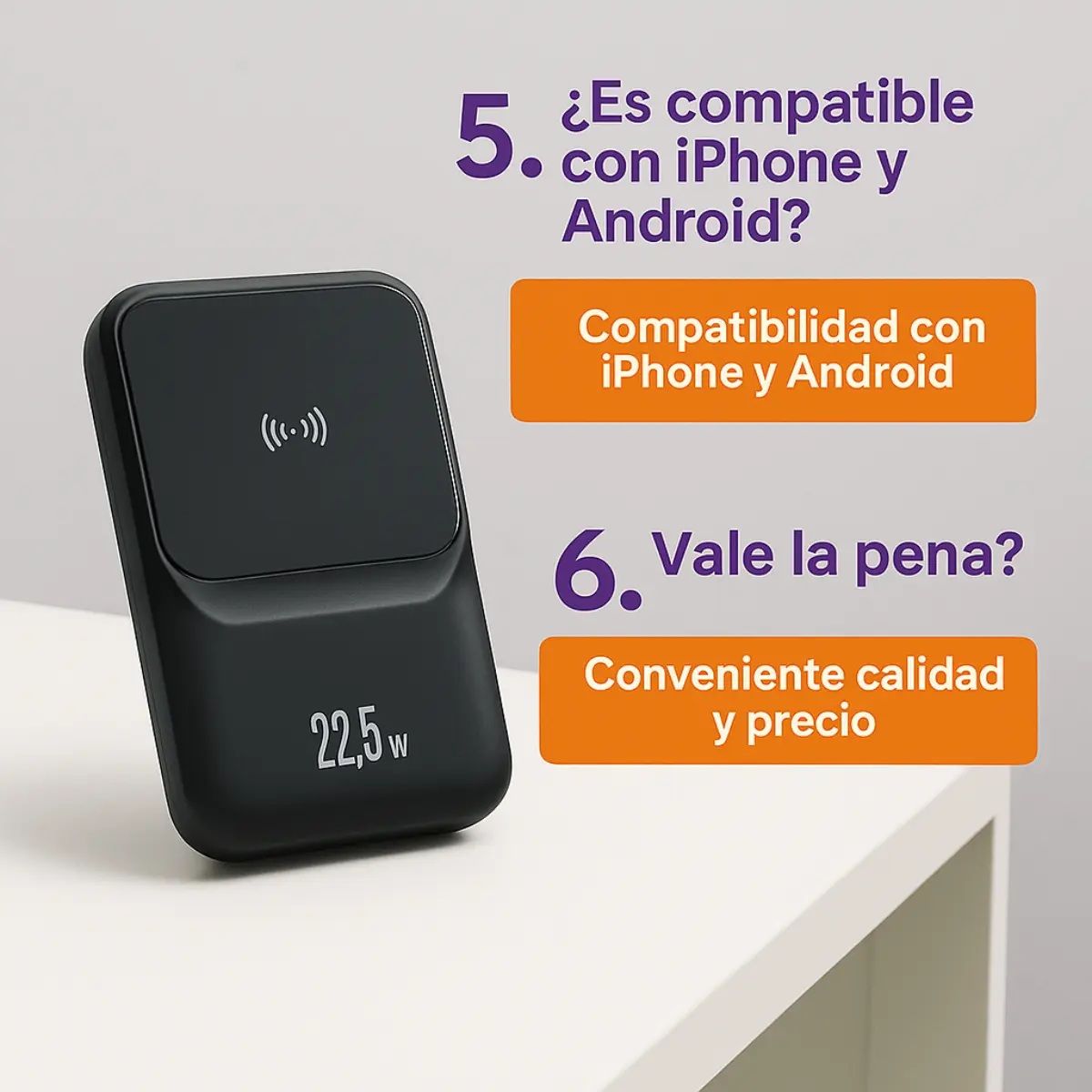 GENERICO - Power Bank Batería Portátil USB para Celular Carga Rápida