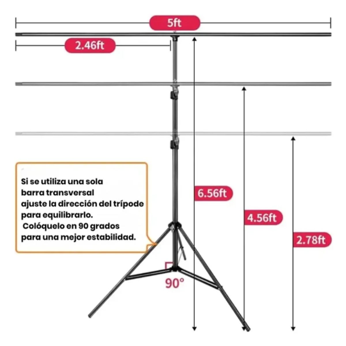 GENERICO - TELON PARA PROYECTOR 72 + TRIPODE