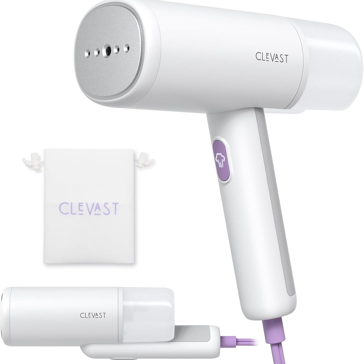 GENERICO - Plancha de Vapor Portátil CLEVAST 1000W – Potente, Compacto y Listo en 30 Segundos