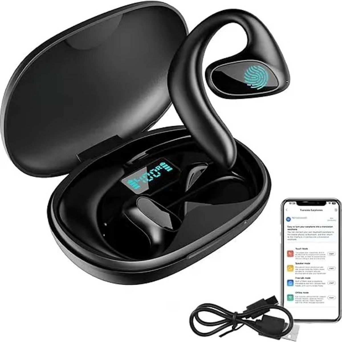 SHUNGA - Audifonos Traductor B66 App Transkit