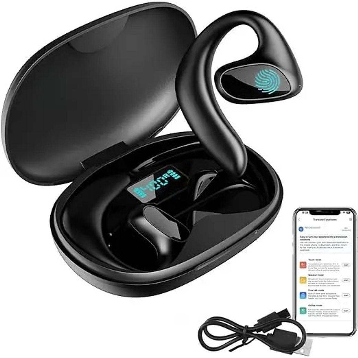SHUNGA - Audifonos Traductor B66 App Transkit