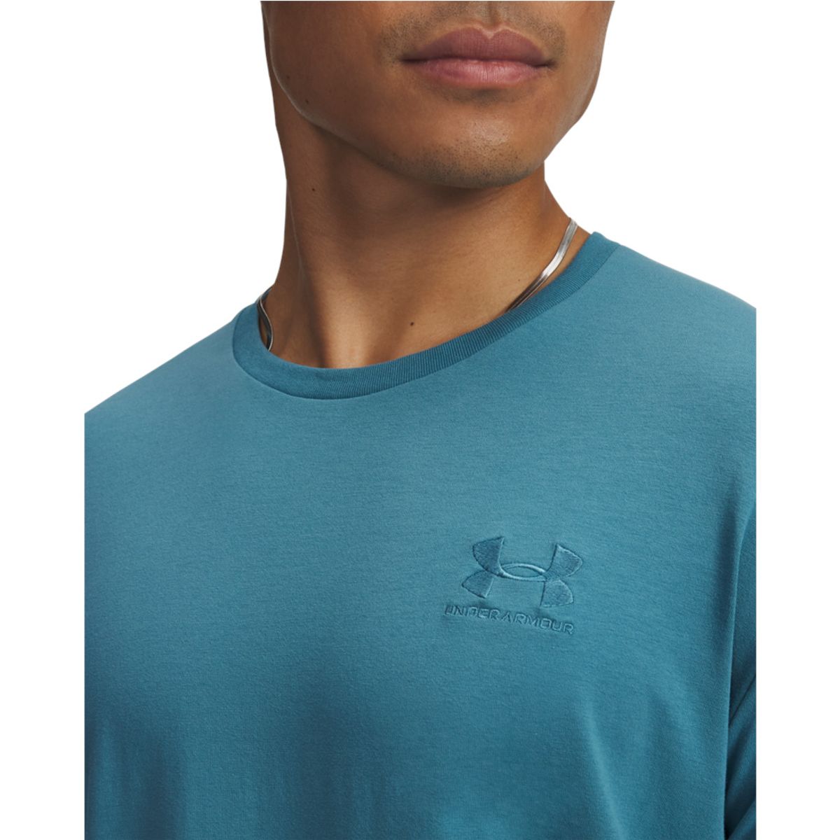 UNDER ARMOUR - Camiseta Hombre Under Armour UA M ICON TEE SS Azul2.0 UNDER ARMOUR