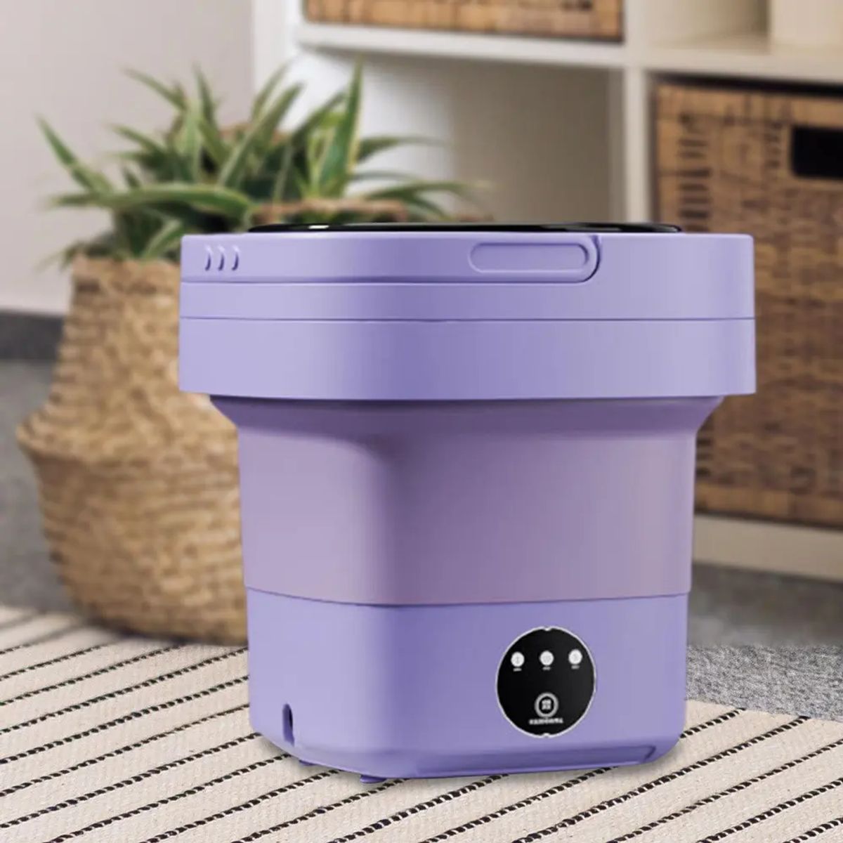 GENERICO - Mini Lavadora Portátil Plegable 6.5L para Ropa Ligera