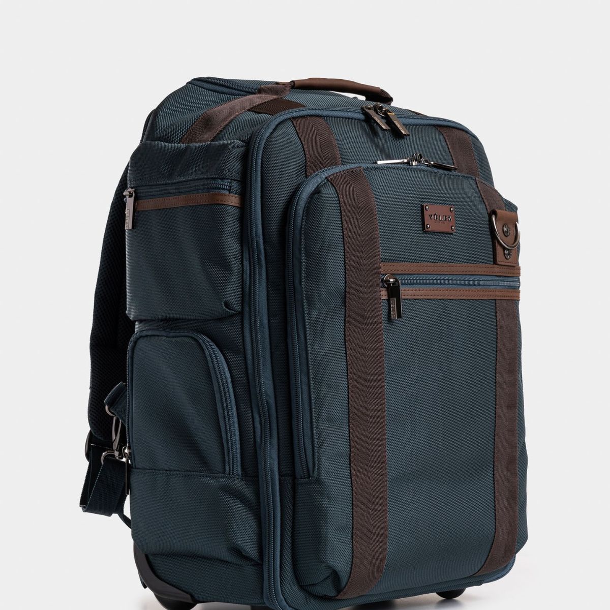 VELEZ - Vélez Morral Trolley Lona Por Cuero Para Hombre Acentos