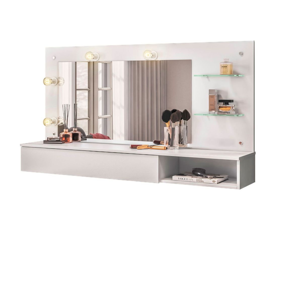 DASH - TOCADOR LUMIERE BLANCO