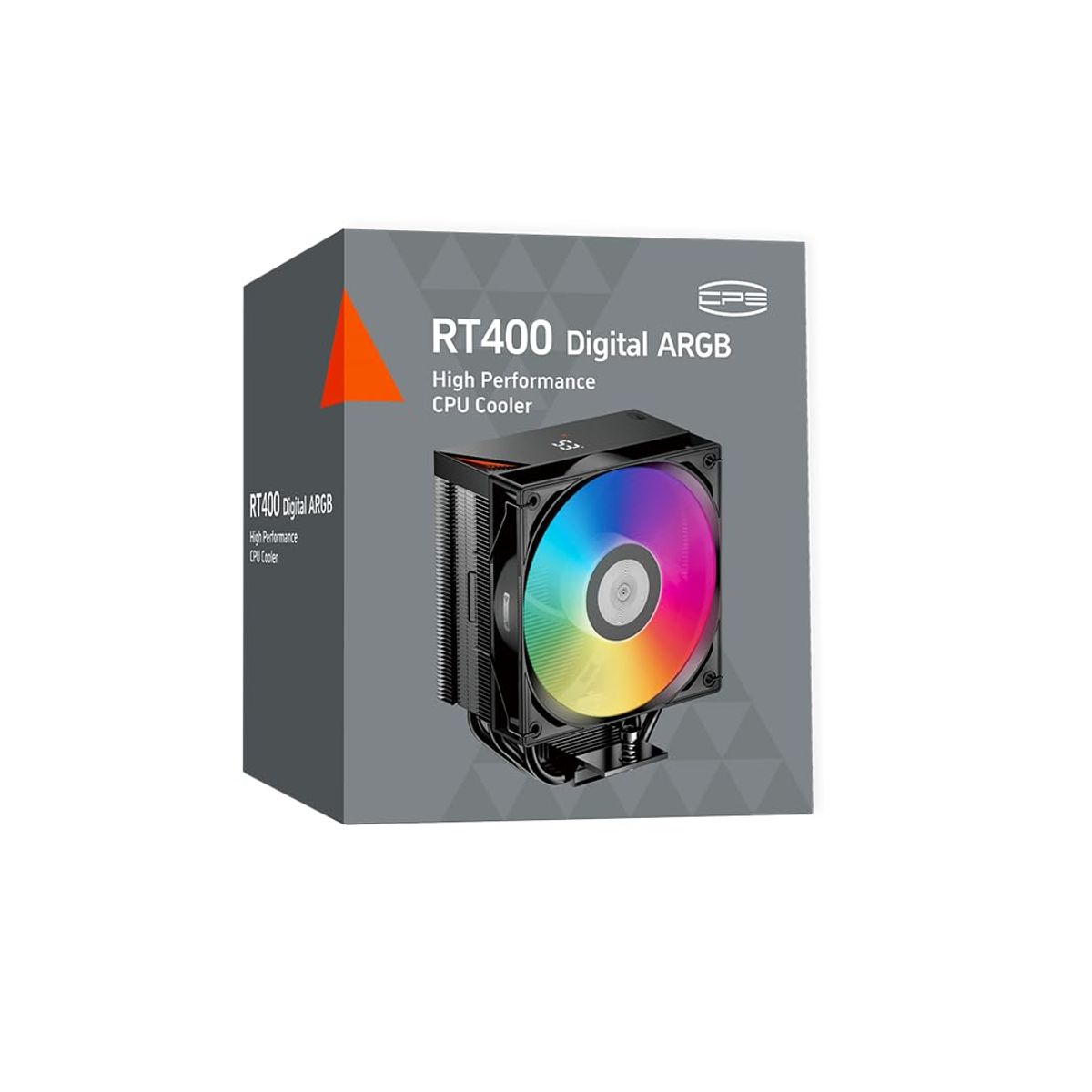 COOLER MASTER - Disipador Pccooler Rt400 Argb 120mm Con Pantalla Temperatura