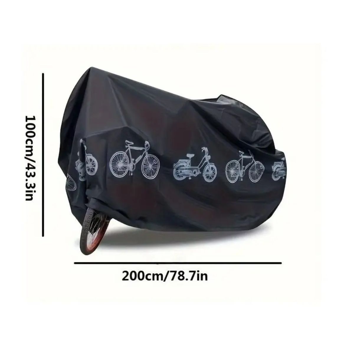 AFM - Funda Protectora Impermeable Para Bicicleta Y Motos Pequeñas