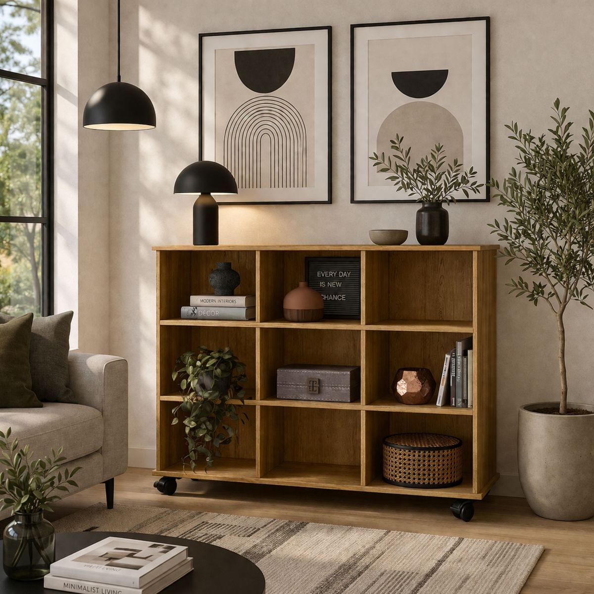 MUEBLES 2020 - Estante Salvador Almendra