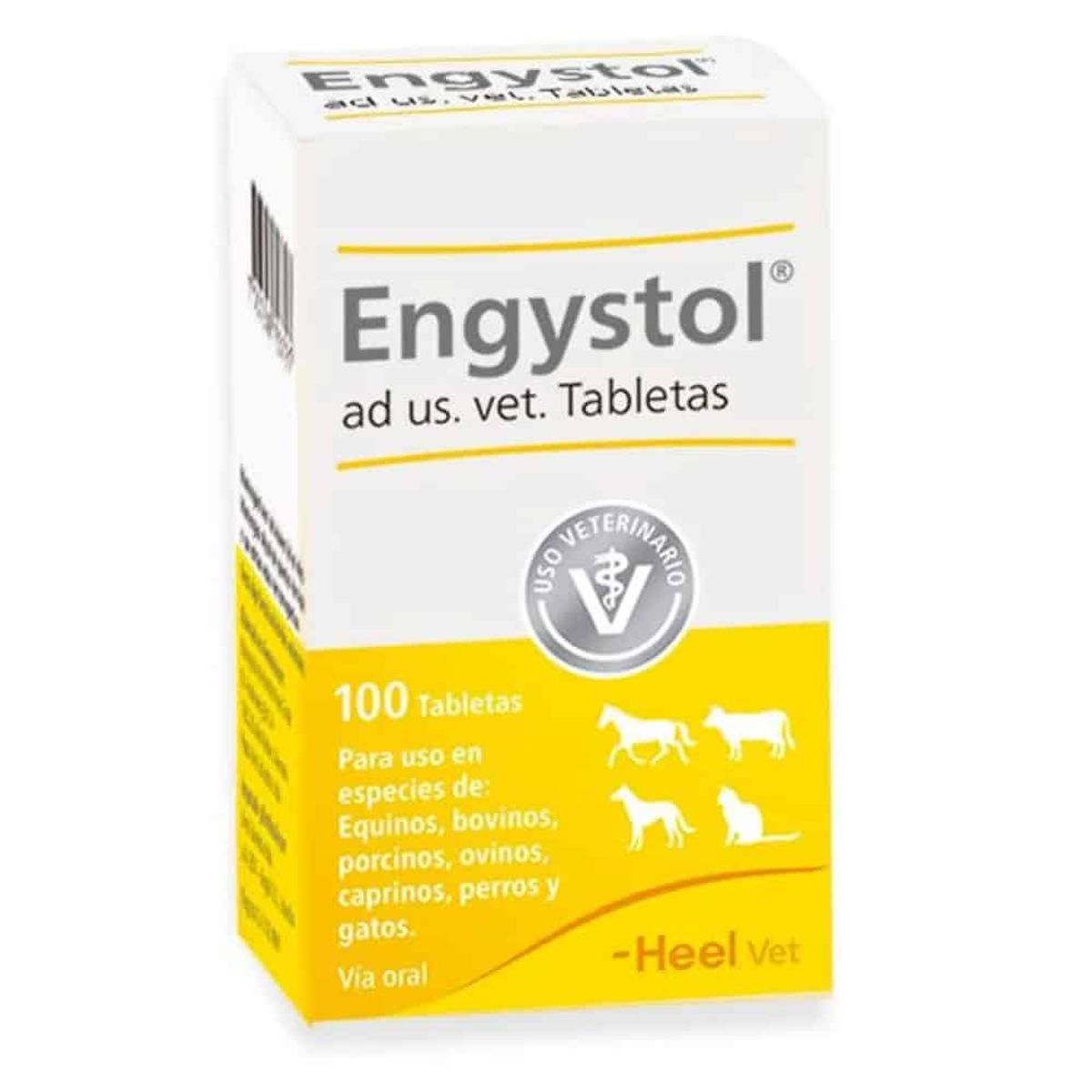 HEEL - Engystol Heel Vet Tabletas Inmunomodulador Perro Gato 100 Un