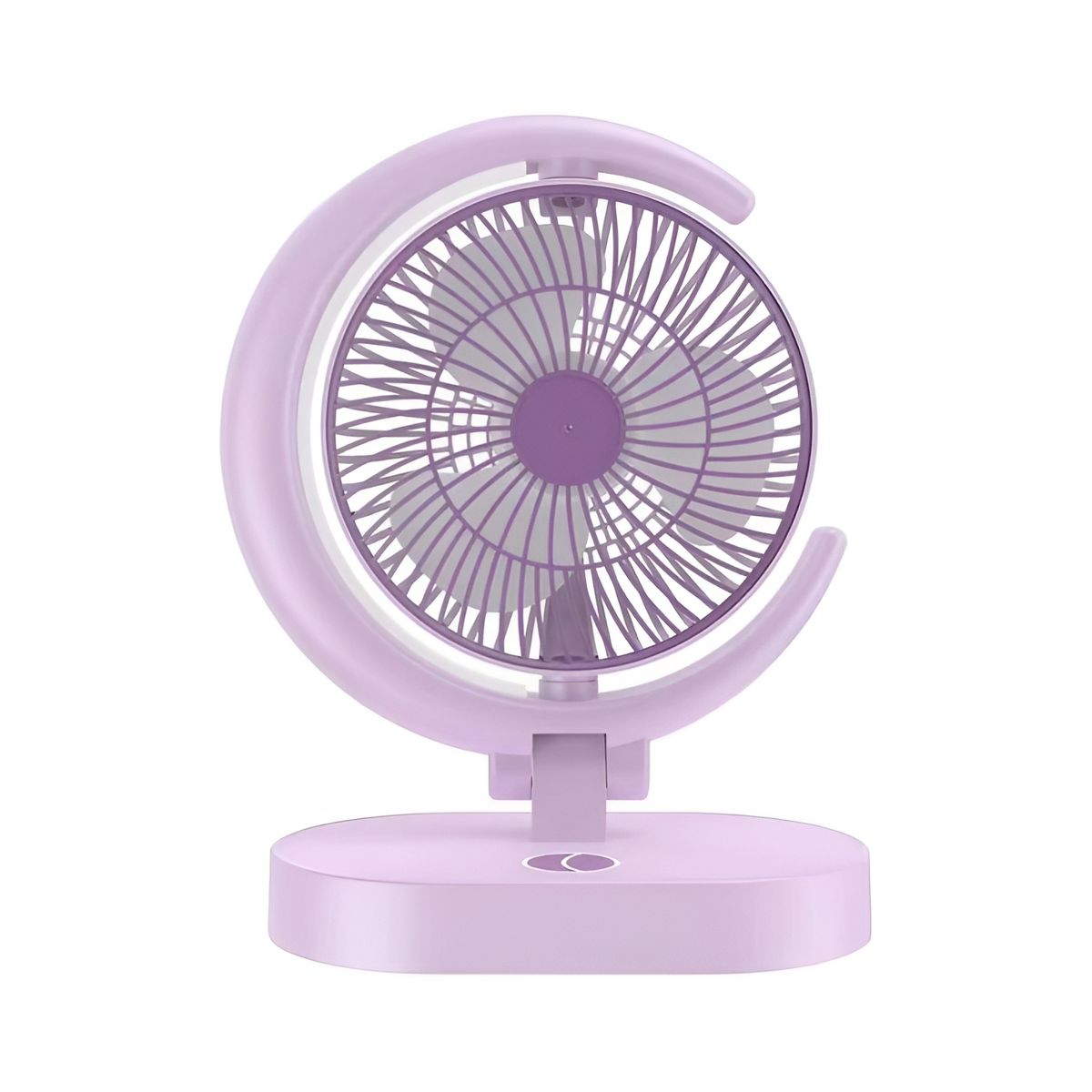 GENERICO - Ventilador Lámpara De Escritorio Recargable Usb Mesa Y Pared