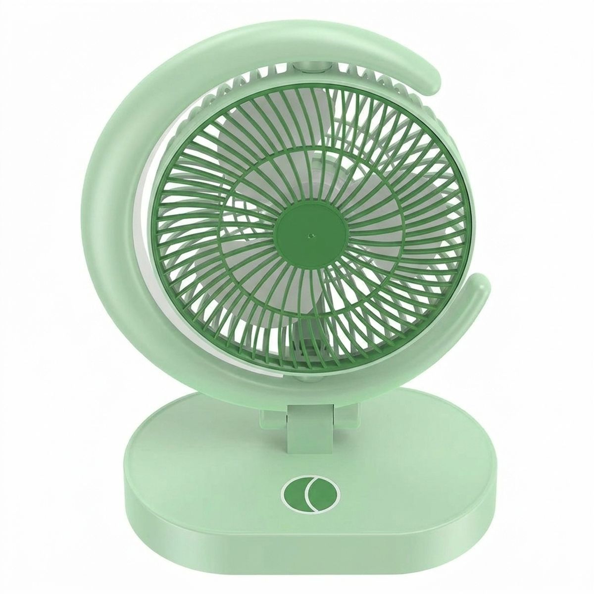 GENERICO - Ventilador Lámpara De Escritorio Recargable Usb Mesa Y Pared