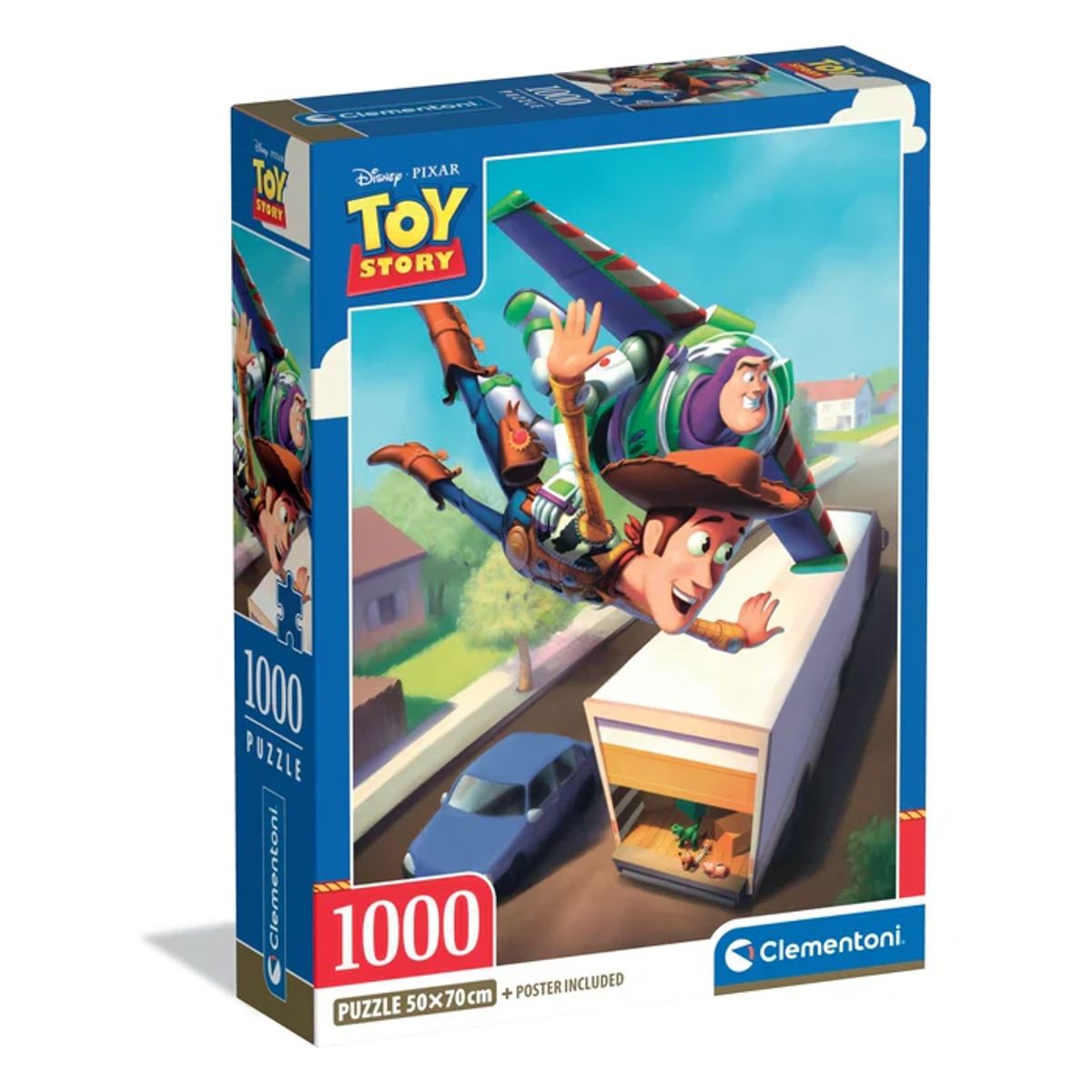 CLEMENTONI - Rompecabezas 1000 Piezas Toy Story Clementoni Adultos