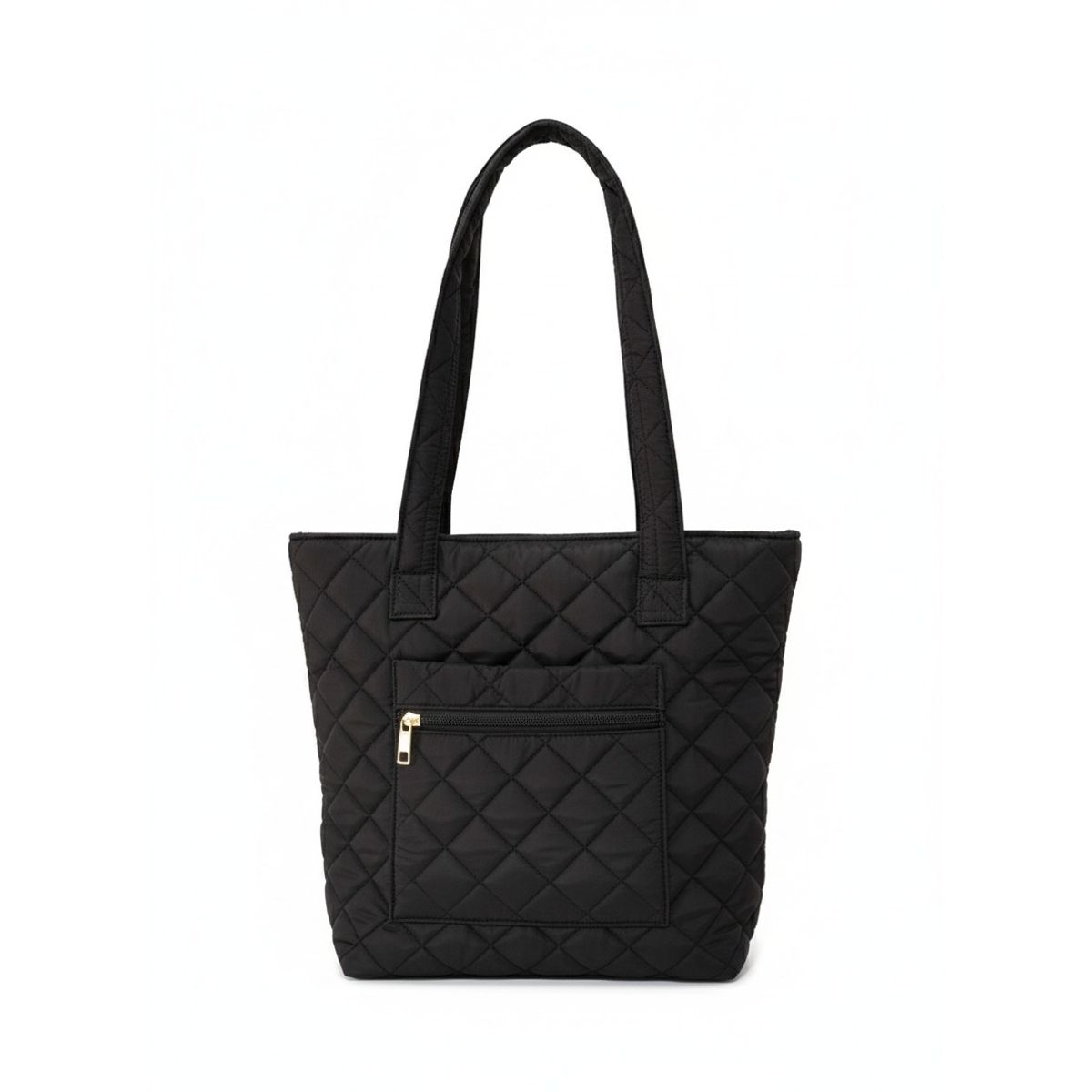 OEM - Bolso Mujer Tipo Tote Negro Acolchado Amplio Con Cremallera  Bolso Casual Elegante Multiuso